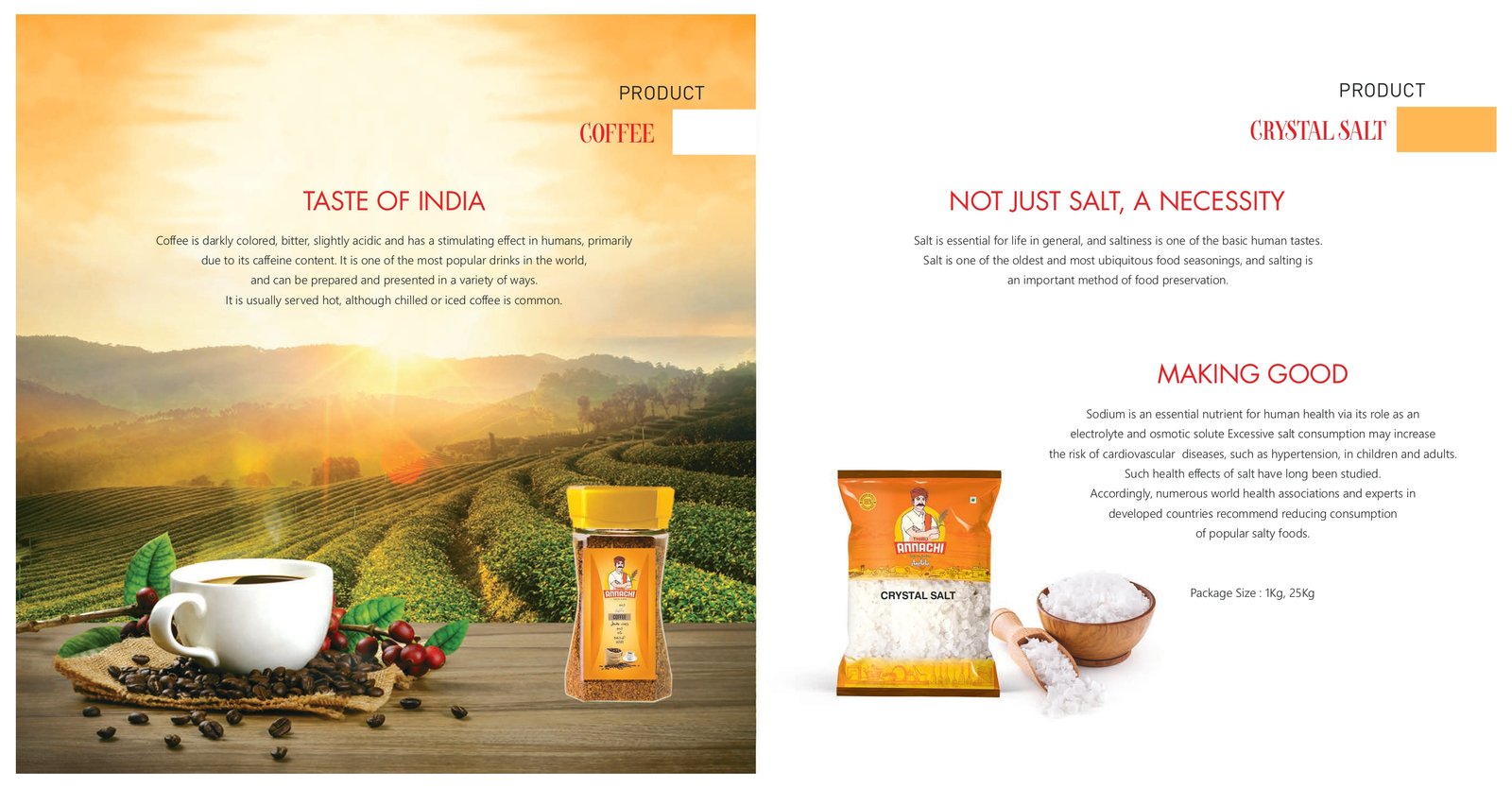 Coffee and Crystal Salt